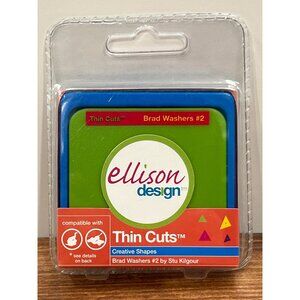 Sizzix 22157 Ellison Design Thin Cuts Creative Shapes Brad Washers #2